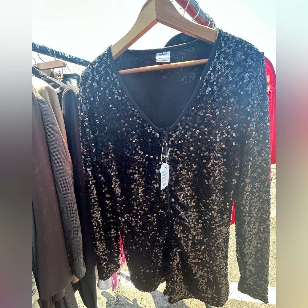 Sequin romper